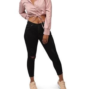 Cropped Jacket - Pink