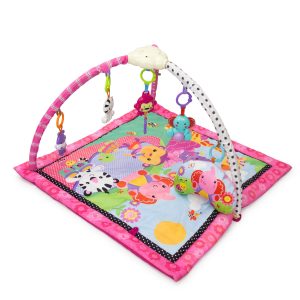 Nuovo Deluxe Pink Baby Play Mat - 4aKid