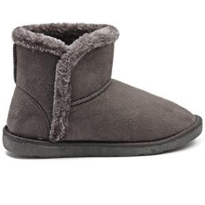 Fur Boots - Grey