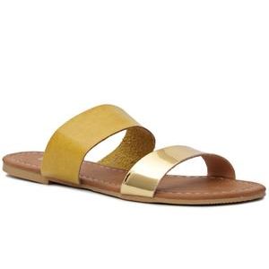 Strappy Sandals - Mustard