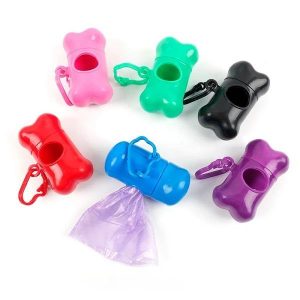 Pet Poop Bags with Dog Bone Holder - 4aPet