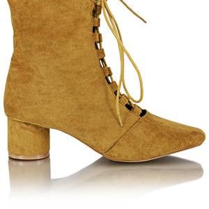 Ankle Boots - Mustard