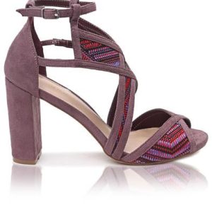 Block Heels - Purple