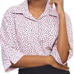 3/4 Sleeve Blouse - Pink