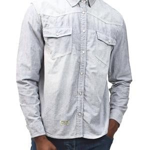 Denim Shirt - Grey