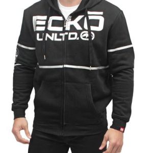 Ecko Hooded Jacket - Black