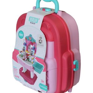 Princess Castle Building Block Schoolbag 290pc - 4aKid