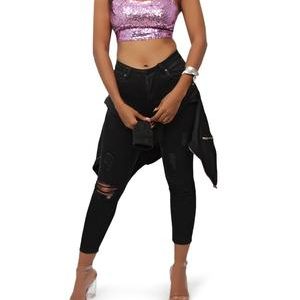 Strappy Crop Top - Pink