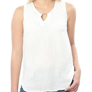 Hi-Lo Vest - White