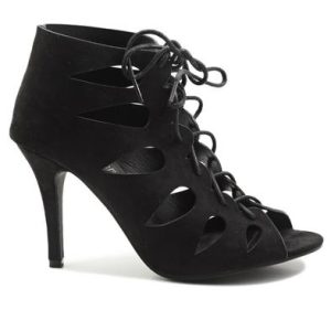 Strappy Heel - Black