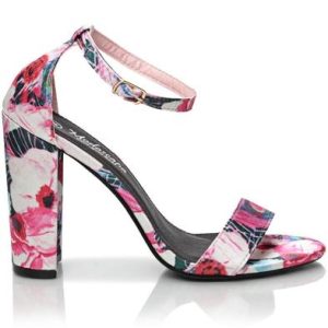 Block Heel - Pink