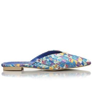 Slip On Sandals - Blue