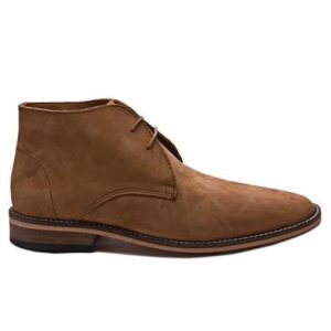 Genuine Leather Boots - Brown