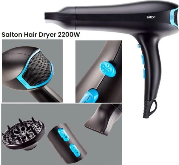 Salton Electric Hair Dryer - Image 2