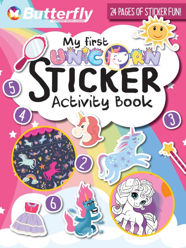 MY FIRST STICKER ACTIVITY BOOK - UNICORNS