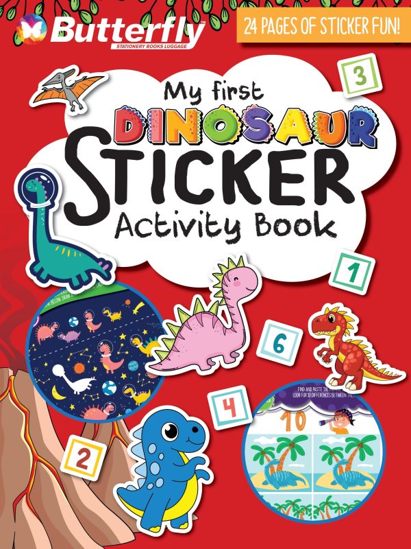 MY FIRST STICKER ACTIVITY BOOK - DINOSAURS