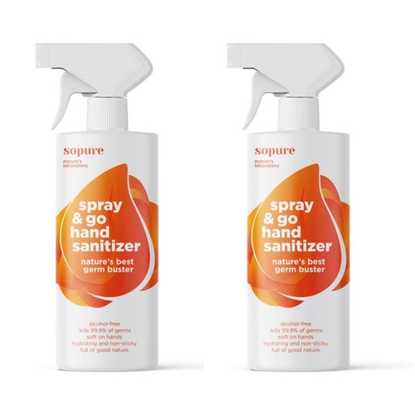 SoPure Spray & Go Hand Sanitizer 100 ml (2 PACK) - 4aKid