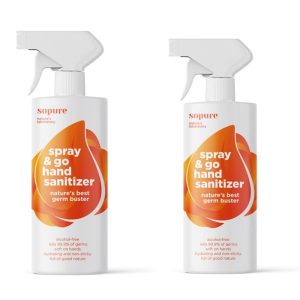 SoPure Spray & Go Hand Sanitizer 250 ml (2 PACK) - 4aKid