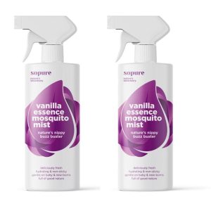 SoPure Vanilla Essence Mosquito Mist 250ml (2 PACK) - 4aKid