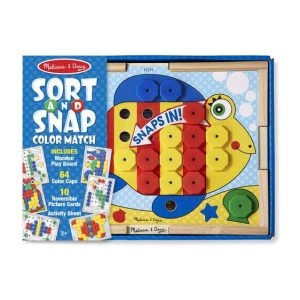 Melissa & Doug Sort & Snap Colour Match (Pre-Order)