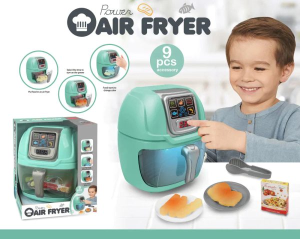 Toy Air Fryer (9pc)