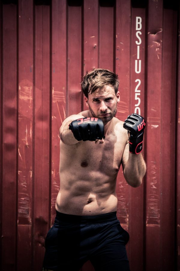 UFC Contender MMA Grappling Gloves (Red/Black) - Image 3