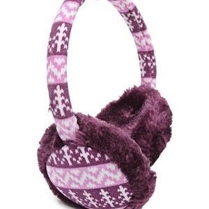 Fluffy Earmuffs  - Purple