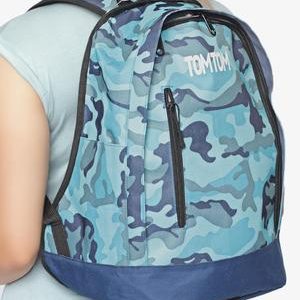 Camo Backpack - Blue