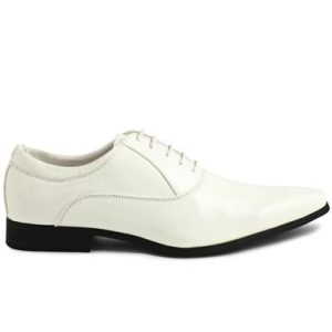 Lace Up Shoe - White