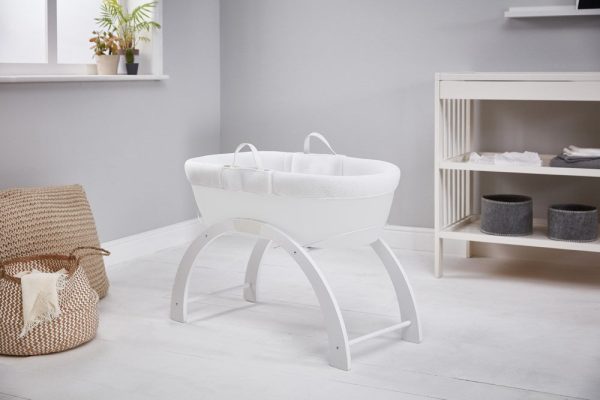 Shnuggle Dreami Moses Basket and Stand/Pebble Grey - Image 2