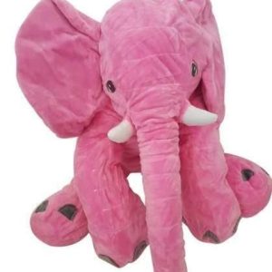 Elephant Baby Pillow - Pink