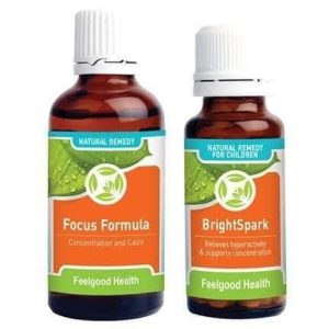 Feelgood Health - Focus Formula & BrightSpark Combo for Children