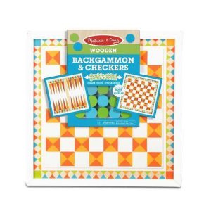 Melissa & Doug - Backgammon & Checkers (Pre-Order)