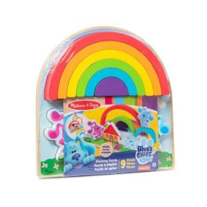 Melissa & Doug Blues Clues & You! Wooden Rainbow Stacking Set (Pre-Order)