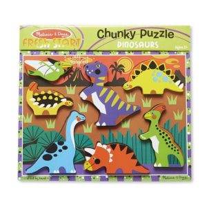 Melissa & Doug Chunky Puzzle - Dinosaurs (Pre-Order)