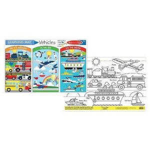 Melissa & Doug Color-A-Mat - Vehicle (Pre-Order)