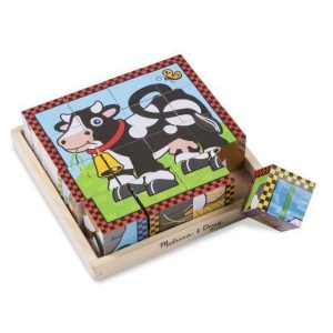 Melissa & Doug Cube Puzzle - Farm (Pre-Order)