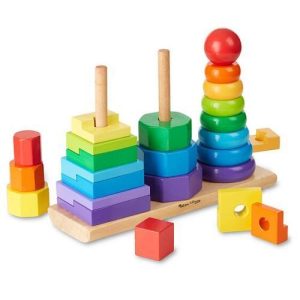 Melissa & Doug - Geometric Stacker (Pre-Order)