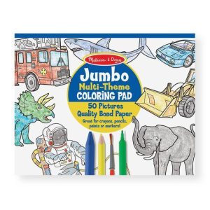 Melissa & Doug Jumbo Coloring Pad Blue (Pre-Order)