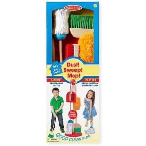 Melissa & Doug - Lets Play House! Dust, Sweep & Mop (Pre-Order)