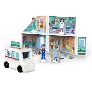 Melissa & Doug Magnetivityâ„¢ Magnetic Building Playset - Hospital (Pre-Order)