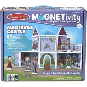 Melissa & Doug Magnetivityâ„¢ Magnetic Building Playset - Medieval Castle (Pre-Order)