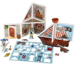 Melissa & Doug Magnetivityâ„¢ Magnetic Building Playset - Pirate Cove (Pre-Order)