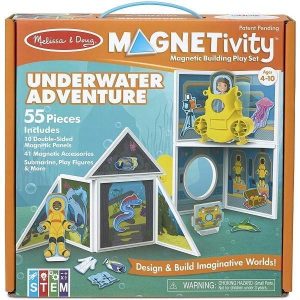 Melissa & Doug Magnetivityâ„¢ Magnetic Building Playset - Underwater Adventure Set (Pre-Order)