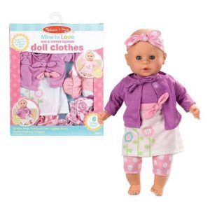 Melissa & Doug Mine To Love - Mix & Match Fashion Doll Clothes (Pre-Order)