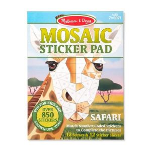 Melissa & Doug Mosaic Sticker Pad - Safari Animals (Pre-Order)