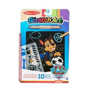 Melissa & Doug PAW Patrolâ„¢ Scratch Art - Chase (Pre-Order)