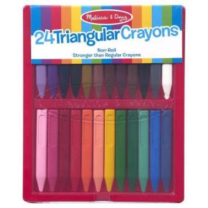 Melissa & Doug - Triangular Crayon Set 24pc (Pre-Order)