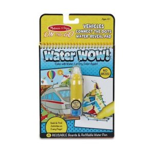 Melissa & Doug - Water Wow! Connect The Dots - Vehicles (Pre-Order)