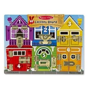 Melissa & Doug - Wooden Latches Board (Pre-Order)